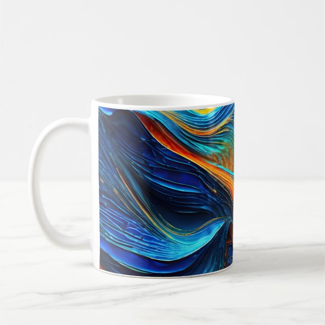 Ocean Lava "Pyroquatic" Kaffemugg (Vänster)