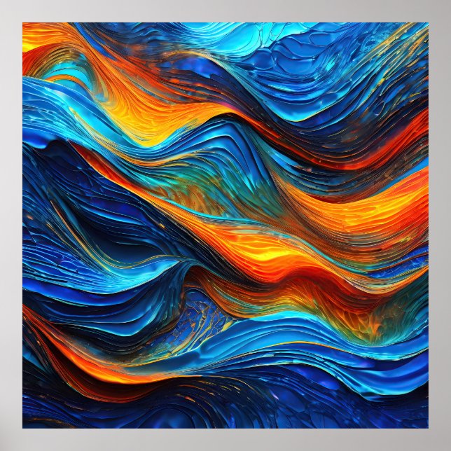 Ocean Lava "Pyroquatic" Poster (Framsidan)