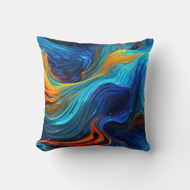 Ocean Lava "Tempestial" Kudde (Framsida)