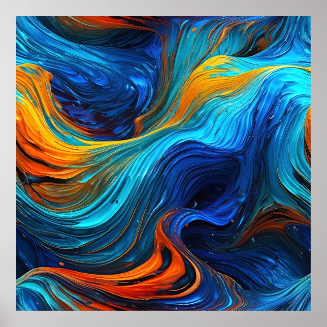 Ocean Lava "Tempestial" Poster (Framsidan)