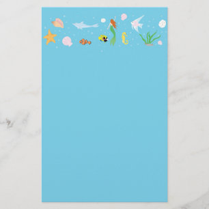 Ocean Life Brevpapper