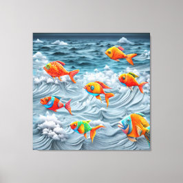 Ocean Life Canvastryck