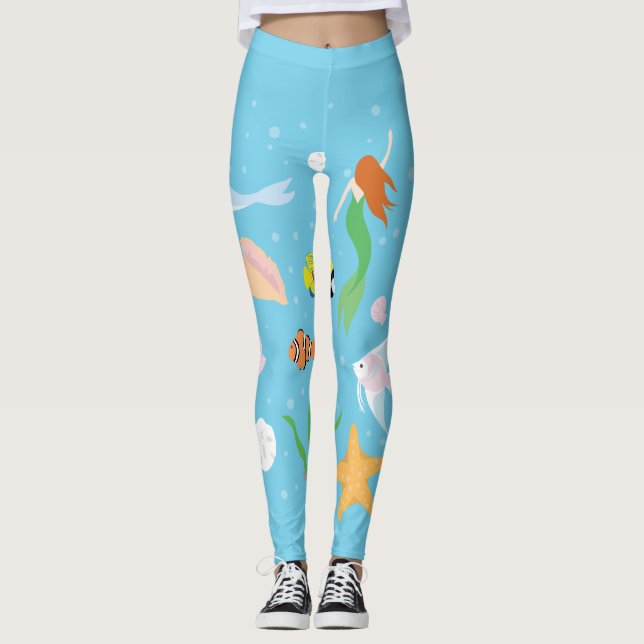 Ocean Life Leggings (Framsida)