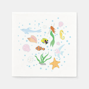 Ocean Life Pappersservett