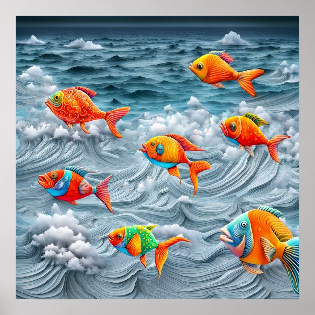 Ocean Life Poster (Framsidan)