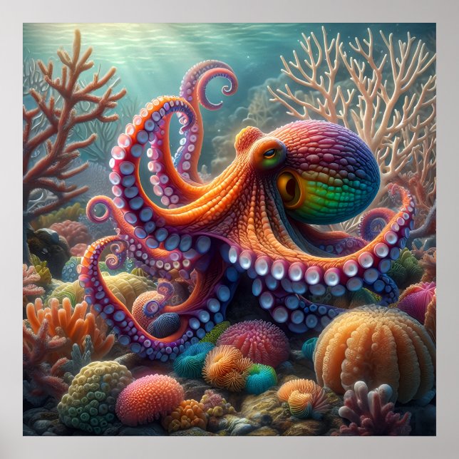 Ocean Life Poster (Framsidan)