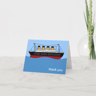 Ocean Liner Tackkort-kort Tack Kort