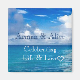 Ocean Magnet för par i kärlek