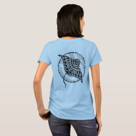 Ocean Manta Ray Tribal T Shirt
