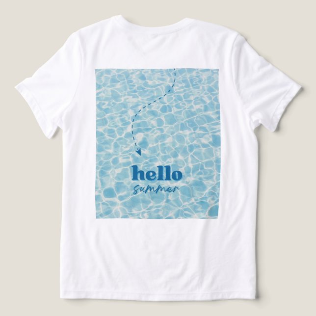 Ocean Mind – Född att flyta T Shirt (Design baksida )