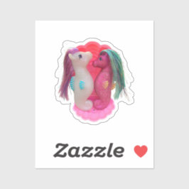 Ocean Mist and Sea Rose the Sea Glimmers Klistermärken