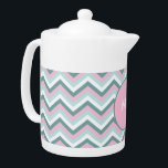 Ocean Mist Chevron Mönster<br><div class="desc">Sälj, rosa och akvarier i den här snyggten chevron zigzag mönster - vissa med monogram - vissa utan Vi har lämnat allt bilder som används i det här designanpassadet - Du kan spela med dem till dina hjärtan innehåll- Klicka på orangen 'CustomizeThis' och markera den bild du vill ta bort,...</div>