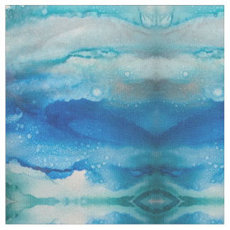 Ocean Moods Fabric | STIL 5 | Blå persika Tyg