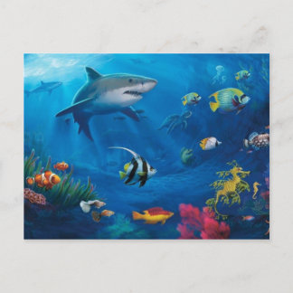Ocean Mural Vykort