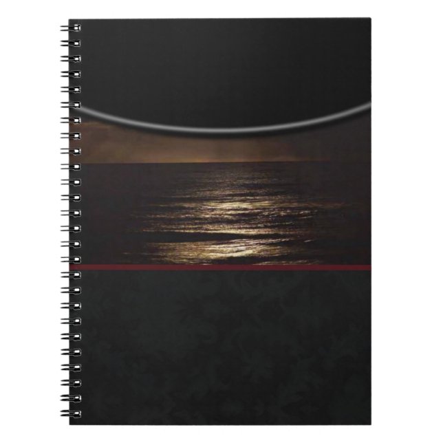 Ocean Notebook Anteckningsbok (Framsidan)