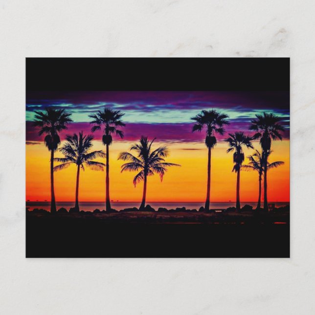 Ocean Paradise Wall Vykort (Framsida)