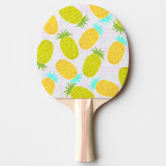 Ocean Pineapples Farmhouse Pattern Pingisracket (Framsidan)