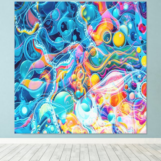 Ocean Reflections Canvastryck (Insitu (trägolv))