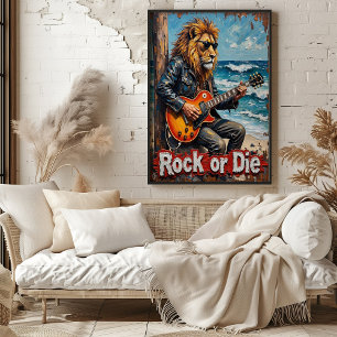 Ocean Roar: Post Punk Lejon Poster