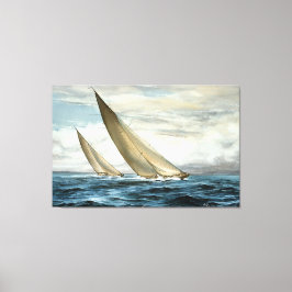 Ocean Sailing Painting Canvastryck