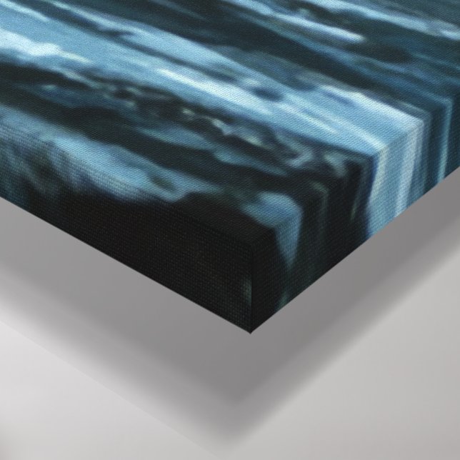 Ocean Sailing Painting Canvastryck (Hörn (nedre))