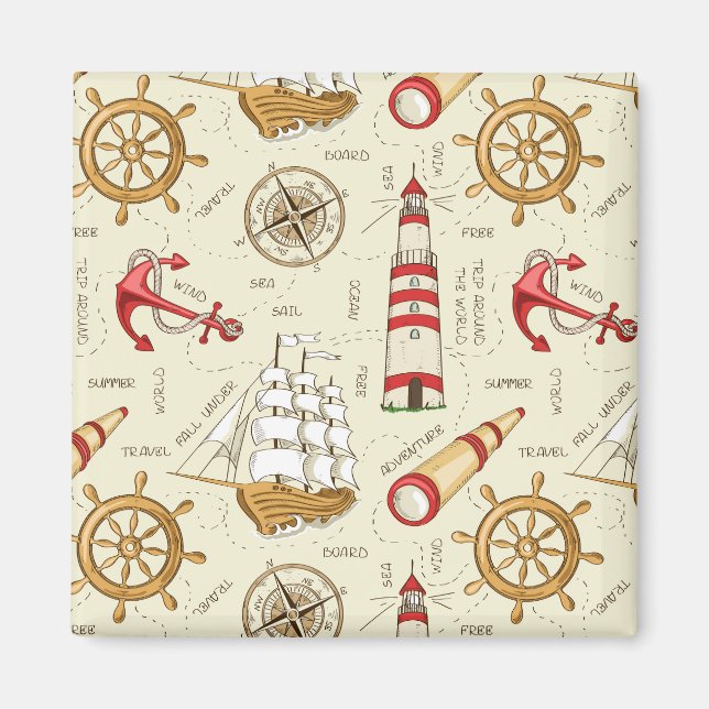 Ocean Scene Magnet (Framsidan)