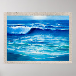 Ocean Scene Poster