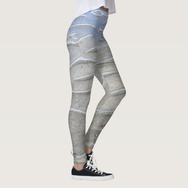 Ocean Scenes Sandy Beach Leggings (Höger)