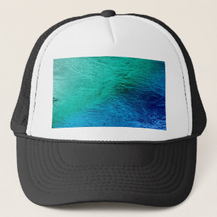 Ocean Sea Vatten Digital Art Hat Truckerkeps