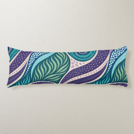 Ocean Shell & Seaweed Mandala Kroppskudde