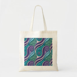 Ocean Shell & Seaweed Mandala Tygkasse