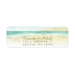 Ocean Shore | Bas Returadress Etikett