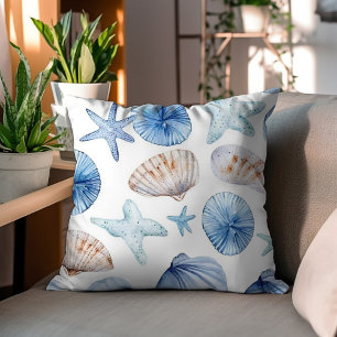 Ocean Shore Seashell Kudde