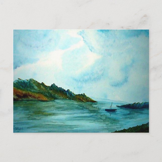 Ocean Shore Vykort (Framsida)