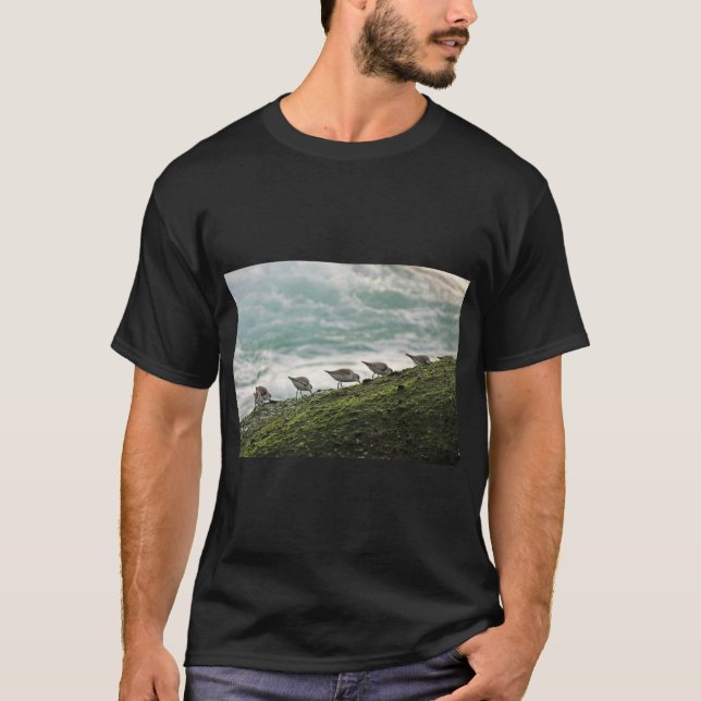 Ocean Sjöfågel Lugnhet T-shirt (Framsida)