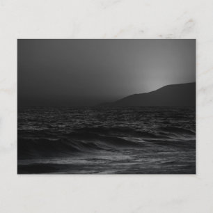 Ocean Sjölandskap Natature Photographic Art Art Vykort