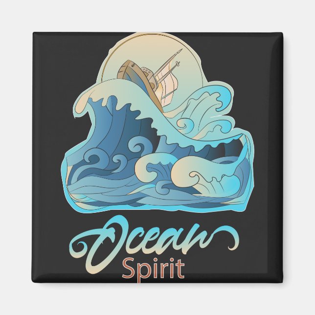 Ocean Spirit Magnet (Framsidan)