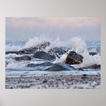 Ocean Splash Watercolor