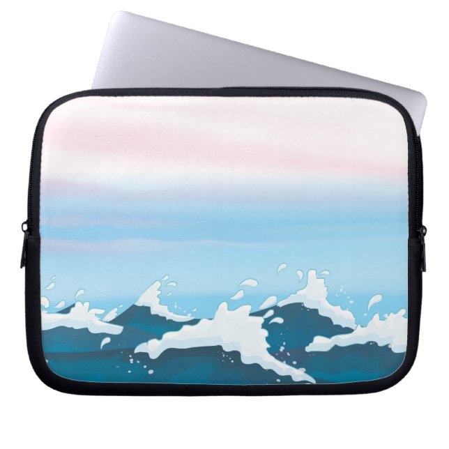 Ocean Spray Laptop Sleeve (Framsidan)