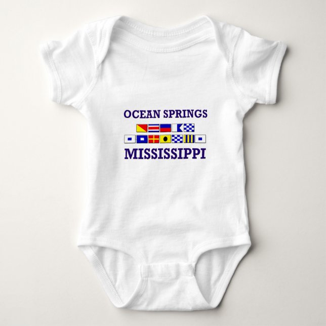 Ocean Springs baby Tröja (Framsida)