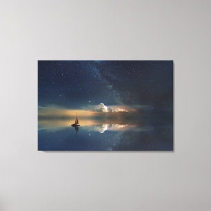 Ocean Starry Himlar Canvastryck