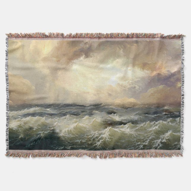 Ocean Storm Vinkarare Filt (Framsidan)