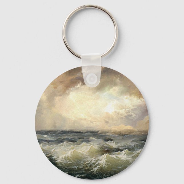 Ocean Storm Vinkarare Nyckelring (Framsida)