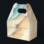 Ocean Strand Blått Vattenfärg Sommar Presentaskar<br><div class="desc">Ocean Strand Blått Vattenfärg Sommar</div>