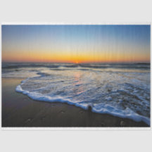 Ocean Sunset 4 20x30 Decoupage-papper för utgivnin