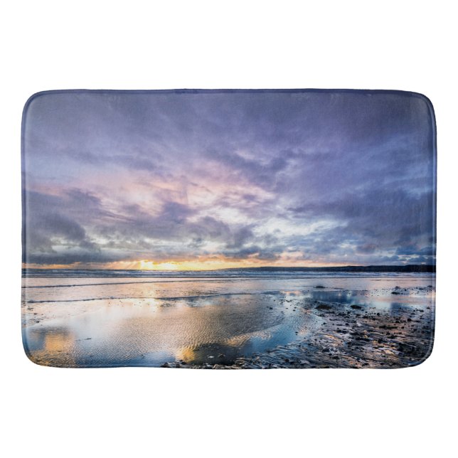 Ocean Sunset Bath Mat Badrumsmatta (Framsidan)