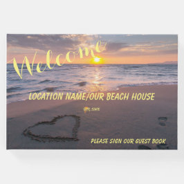 Ocean Sunset Beach House, B&B, Restaurant Welcome Gästböcker