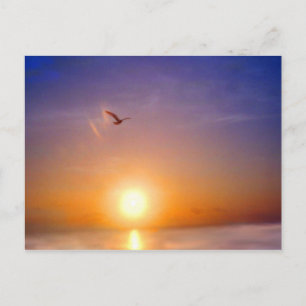 Ocean Sunset Bliss Vykort