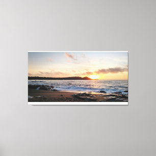 Ocean Sunset Canvastryck