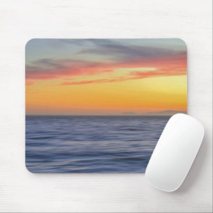 Ocean Sunset Deep Blue Vatten Mouse Pad Musmatta